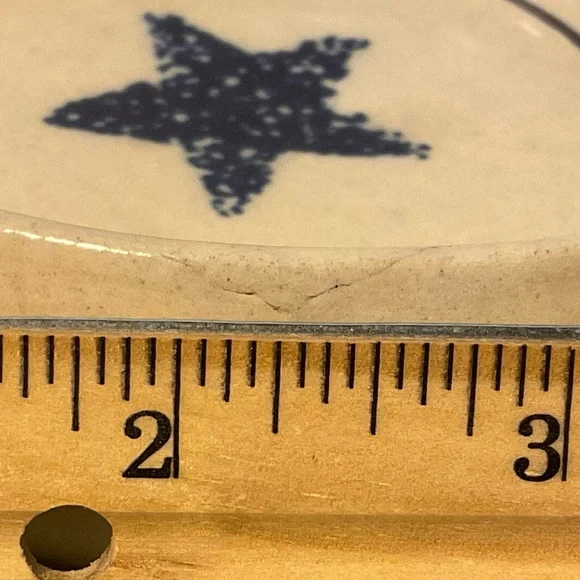 Vintage At Home American Marshall Pottery Spoon Rest - Picture 15 of 16